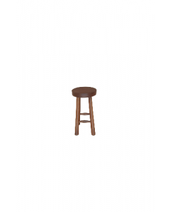 High Round Stool Seat 5 Cm Sturdy 30x30x60